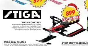 Extra Leker STIGA ICONIC RED, NOK 899 tilbud