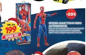 Extra Leker SPIDER-MAN TITAN HERO ACTIONFIGUR, NOK 199 tilbud
