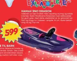 Extra Leker HAMAX SNO DRAGON, NOK 599 tilbud