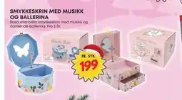 Extra Leker SMYKKESKRIN MED MUSIKK OG BALLERINA, NOK 199 tilbud