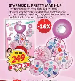 Extra Leker STARMODEL PRETTY MAKE-UP, NOK 249 tilbud