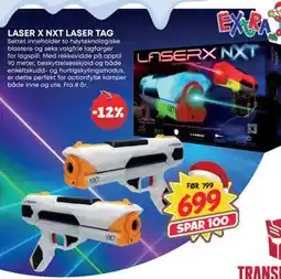 Extra Leker LASER X NXT LASER TAG, NOK 699 tilbud