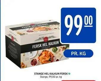 Rema 1000 Stange hel kalkun fersk tilbud