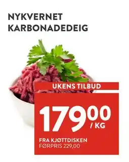 Jacobs NYKVERNET KARBONADEDEIG, NOK 179 tilbud