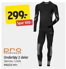 Jula Undertøy 2 deler, NOK 299 tilbud