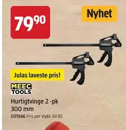 Jula Hurtigtvinge 2 -pk 300 mm, NOK 79.9 tilbud