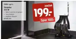 Jula Skotørker 350 W, Medlemspris tilbud