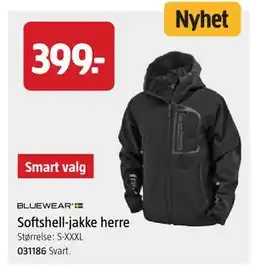 Jula Softshell-jakke herre, NOK 399 tilbud