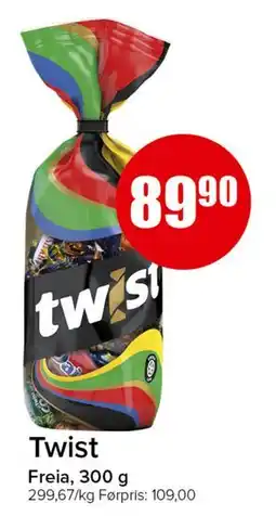 Spar Twist, NOK 89.9 tilbud
