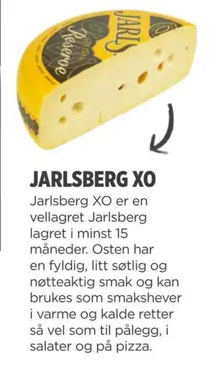 Meny JARLSBERG XO tilbud