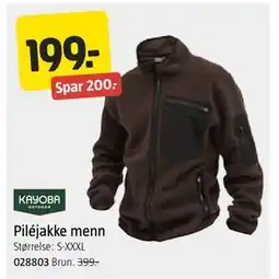 Jula Piléjakke menn, NOK 199 tilbud