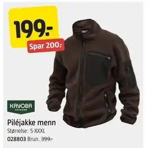 Jula Piléjakke menn, NOK 199 tilbud