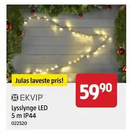 Jula Lysslynge LED 5 m IP44, NOK 59.9 tilbud