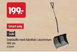 Jula Snøskuffe med håndtak i aluminium 145 cm, NOK 199 tilbud
