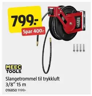 Jula Slangetrommel til trykkluft 3/8” 15 m, NOK 799 tilbud