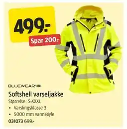 Jula Softshell varseljakke, NOK 499 tilbud