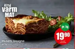 Spar Husets lasagne, NOK 19.9 tilbud
