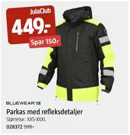 Jula Parkas med refleksdetaljer, Medlemspris tilbud