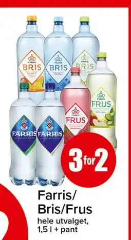 Spar Farris/Bris/Frus tilbud