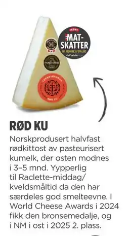 Meny RØD KU tilbud