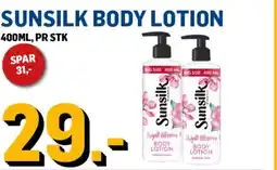 Price Lagerbutikk Sunsilk body lotion tilbud
