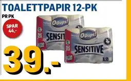 Price Lagerbutikk Ooops! Toalettpapir tilbud