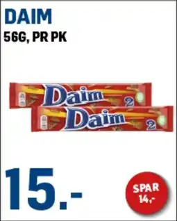 Price Lagerbutikk Daim tilbud