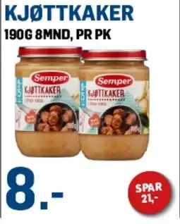 Price Lagerbutikk Kjøttkaker tilbud