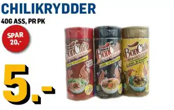 Price Lagerbutikk BonChili Chilikrydder tilbud