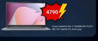 Lenovo IdeaPad Slim 3 15AMN8 (R5/16/512 GB)