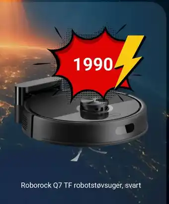 Roborock Q7 TF robotstøvsuger, svart