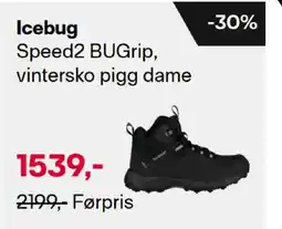 XXL Sport Icebug Speed2 BUGrip, vintersko pigg dame tilbud