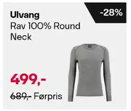 XXL Sport Ulvang Rav 100% Round Neck tilbud
