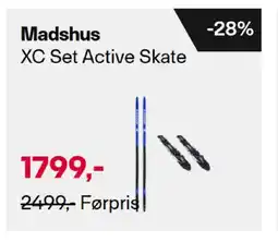 XXL Sport Madshus XC Set Active Skate tilbud