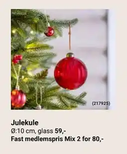 Europris Julekule, NOK 59 tilbud