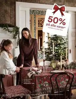 Kid Interiør Marianne duk multi 140 x 250 cm Ord.pris 799,90, NOK 400 tilbud