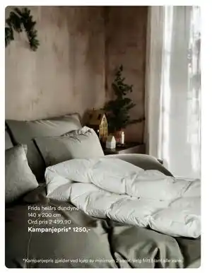 Kid Interiør Frida helårs dundyne, NOK 1250 tilbud