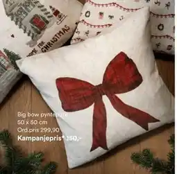 Kid Interiør Big bow pyntepute, NOK 150 tilbud