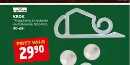 jem & fix KROK, NOK 29.9 tilbud