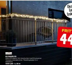 jem & fix KLYNGELYS, NOK 449 tilbud