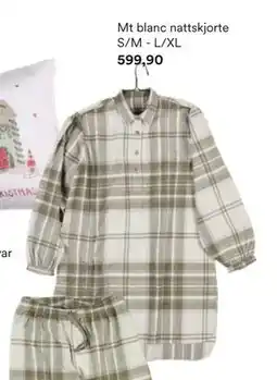 Kid Interiør Mt blanc nattskjorte, NOK 599.9 tilbud