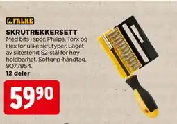 jem & fix SKRUTREKKERSETT, NOK 59.9 tilbud