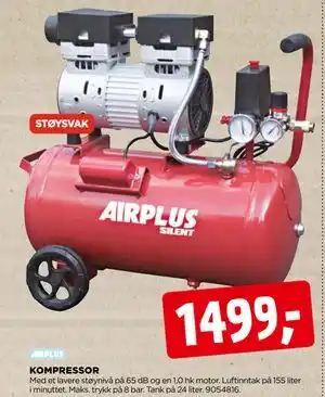 jem & fix KOMPRESSOR, NOK 1499 tilbud