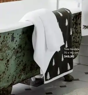 Kid Interiør Tree håndkle 70 x 140 cm, NOK 349.9 tilbud