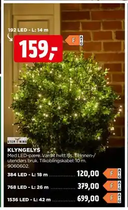 jem & fix KLYNGELYS, NOK 159 tilbud