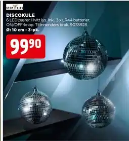 jem & fix DISCOKULE, NOK 99.9 tilbud