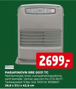 jem & fix PARAFINOVN SRE 0031 TC, NOK 2699 tilbud