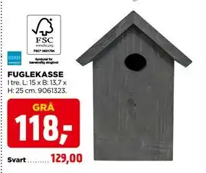 jem & fix FUGLEKASSE tilbud