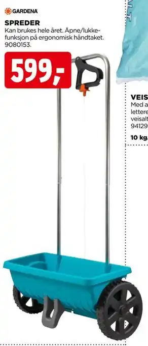 jem & fix SPREDER, NOK 599 tilbud