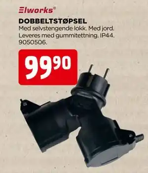 jem & fix DOBBELTSTØPSEL, NOK 99.9 tilbud